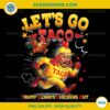 Let's Go Taco PNG, Funny Trump Always Chickens Out PNG File