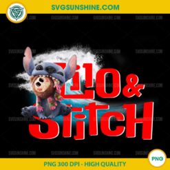 Lilo & Stitch 2025 PNG, Disney Stitch 2025 PNG File