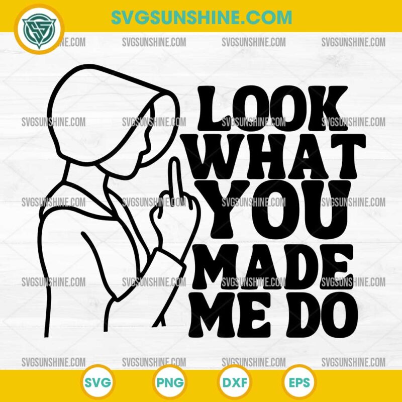 Look What You Made Me Do SVG, Protest No Kings SVG