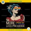 More Pride Less Prejudice PNG File, LGBTQ PNG, Pride Month PNG