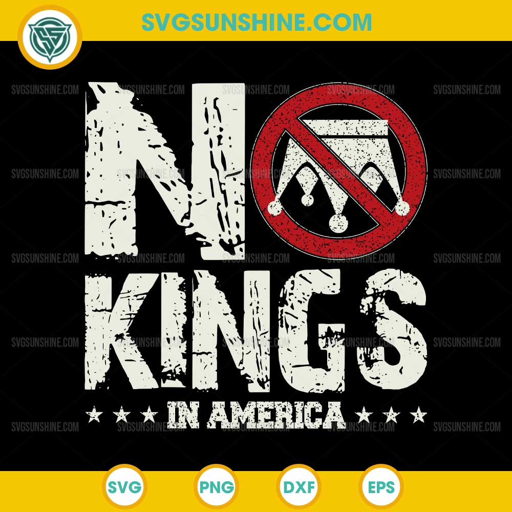 Vintage No Kings In America SVG, No Kings In America Since 1776 SVG Vintage No Kings In America SVG, No Kings In America Since 1776 SVG
