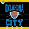 Oklahoma City Thunder SVG, Oklahoma City basketball SVG