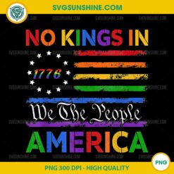 No Kings In America PNG, Patriotic Pro-Democracy Protest June 14 PNG