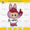 Pink Labubu Arizona Diamondbacks SVG, Labubu MLB Baseball SVG