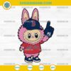 Pink Labubu Boston Red Sox SVG, Labubu MLB Baseball SVG