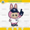 Pink Labubu New York Yankees SVG, Labubu MLB Baseball SVG