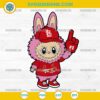 Pink Labubu St Louis Cardinals SVG, Labubu MLB Baseball SVG