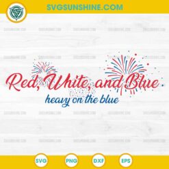 Red White Blue Heavy on the Blue SVG