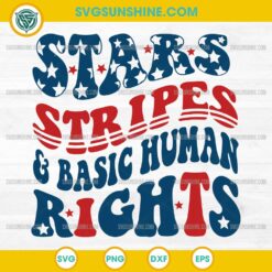 Stars Stripes Basic Human Rights SVG