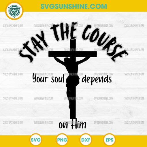 Stay the Course SVG