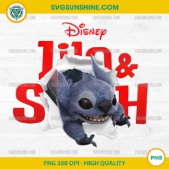 Stitch Breaks The Wall PNG, Disney Lilo & Stitch 2025 PNG