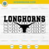 Texas Longhorns SVG, Texas Longhorns Mascot SVG