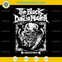 The Black Dahlia Murder SVG, Horn Demon Marbled SVG