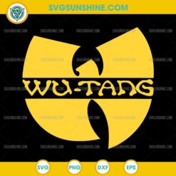 Wu-Tang Clan SVG, Wu Tang Logo SVG, Music SVG, Hip Hop SVG