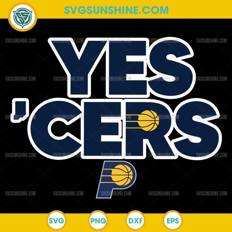 Yes 'Cers SVG, Indiana Pacers Yes 'Cers SVG