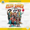 Killer Summer Vibes Png, Horror's Vacation Png, Horror Summer Png