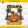 Ohana Camping PNG, Hawaiian Party PNG