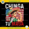 Chinga Tu MAGA PNG, Funny Mexico Vintage PNG