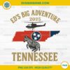 Ed's Big Adventure Tennessee PNG, Ed the Zebra Tennessee 2025 PNG