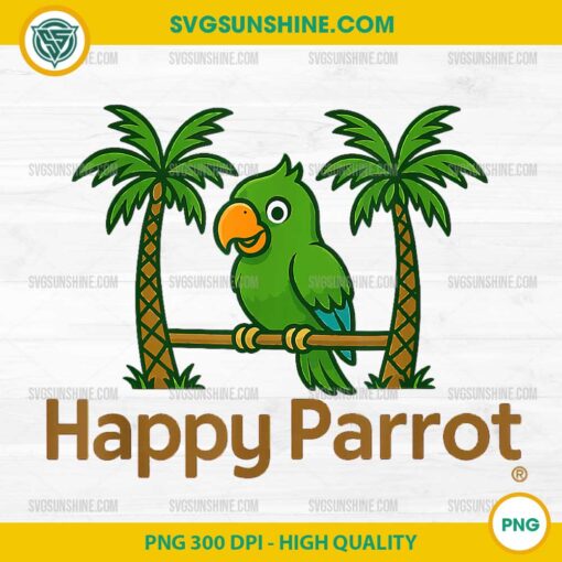 HAPPY PARROT DAD PNG, FUNNY PARROT PNG