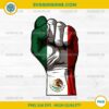 Mexican Flag Raised Fist Symbol Art PNG, Mexico Flag PNG
