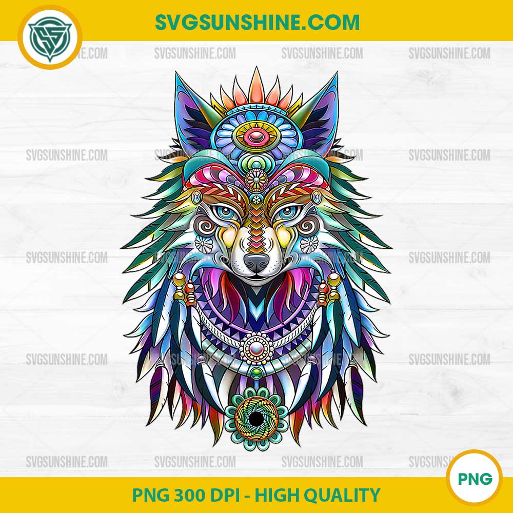 Wolf Art Colorful PNG, Colorful Head Wolf PNG Wolf Art Colorful PNG, Colorful Head Wolf PNG