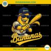 Bananas Baseball PNG