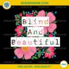 Blind and Beauty Women Flowers PNG