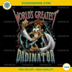 Father's Day Doofenshmirtz PNG, Doofenshmirtz Dadinator Long Sleeve PNG