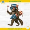 Funny Racoon Fireworks American Flag PNG