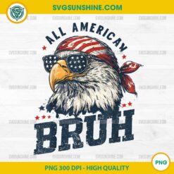 All American Bruh PNG