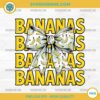 Retro Bananas Coquette Bow PNG, let's Go Bananas PNG