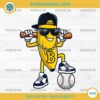 Funny Hiphop Banana Wear Sunglasses PNG, Let's Go Bananas PNG