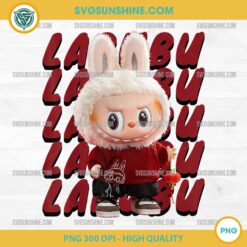 Cute Labubu The Monsters PNG, Funny Labubu Lover PNG