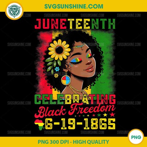 Juneteenth Celebrating Black Freedom Day 1865 PNG, Black Africa PNG