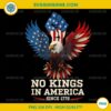 Eagle No Kings In America Since 1776 PNG, Eagle 4th Of July PNG