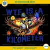 Eagle WTF Is A Kilometer PNG, Cringey USA Meme PNG