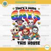 There's Some Gay This House PNG, Horror Character LGBTQ PNG