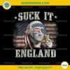 George Washington Suck It England PNG, Funny 4th of July 1776 PNG