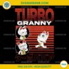 Dan Da Dan Running Turbo Granny Cat PNG, Collage Anime PNG
