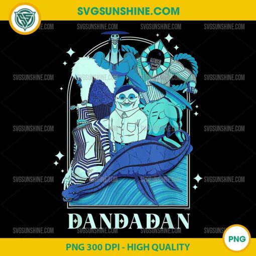 Dan Da Dan Framed Paranormal Characters Anime PNG, Japanese Anime PNG