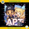 APT Buddies Karaoke Night Chibi Duo Celebration PNG, APT Pop Music PNG