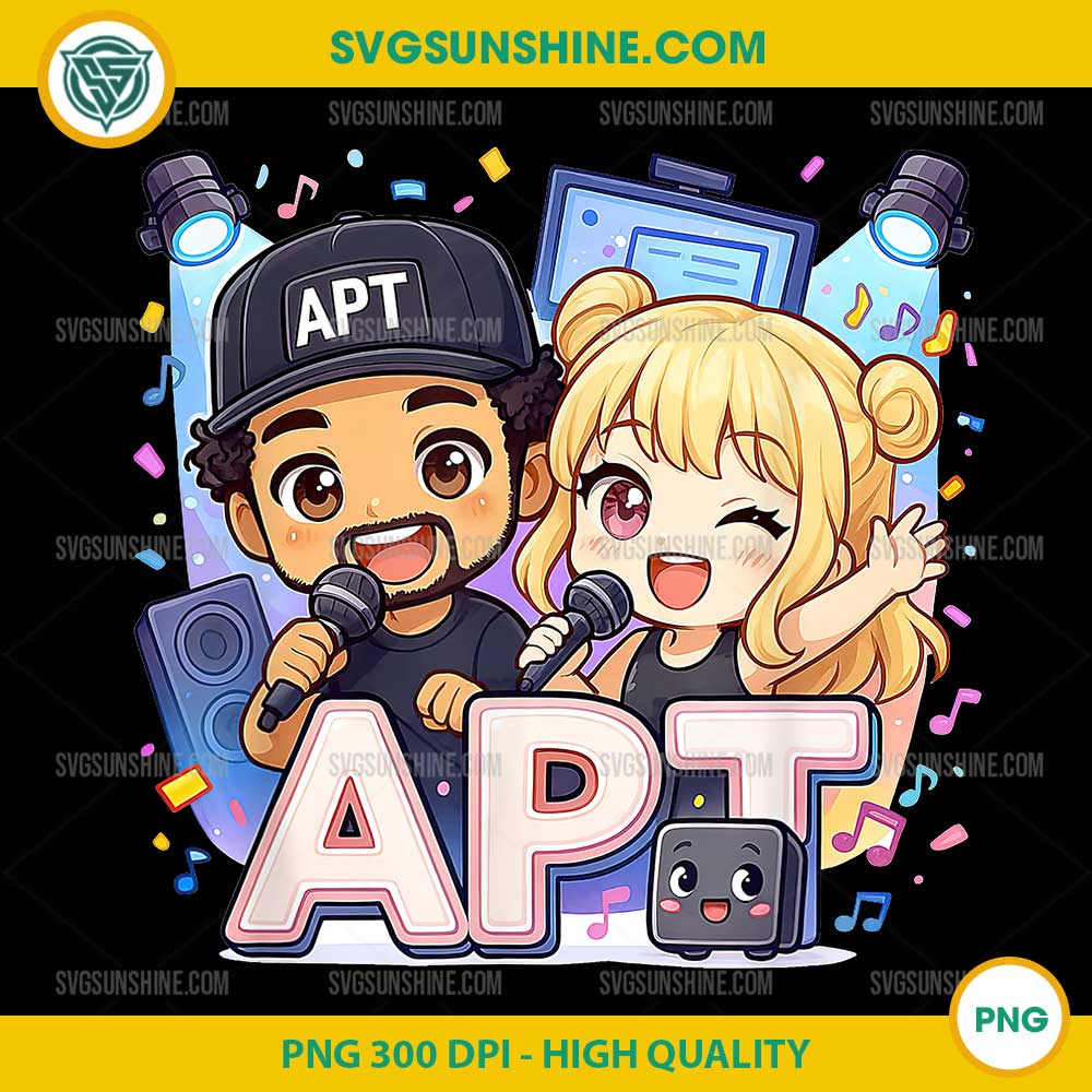 APT Buddies Karaoke Night Chibi Duo Celebration PNG, APT Pop Music PNG APT Buddies Karaoke Night Chibi Duo Celebration PNG, APT Pop Music PNG