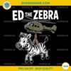 Ed The Zebra Captured PNG, Funny Zebra PNG
