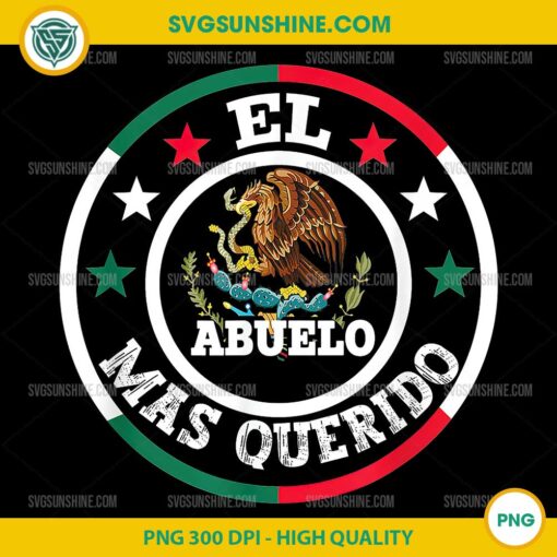El Abuelo Más Querido PNG, Funny Mexican Dad PNG