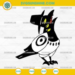 Angry Sussie the Magpie SVG – Crow from KPop Demon Hunters