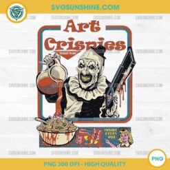 Art the Clown Halloween Cereal PNG – Art Crispies Funny Horror Clipart