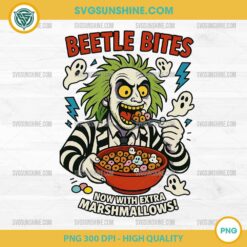Beetlejuice Halloween Cereal PNG