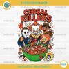 Cereal Killers Halloween PNG – Funny Horror Cereal Parody Clipart
