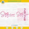 Class of 2026 SVG with Ribbon Bow Design